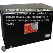 Se vende Freezer de 5 pies RCA en 300 USD.53249380 - Img 45639136
