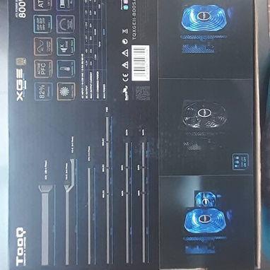 Fuente TOOQ 80 plus Bronse 800W Nueva en su caja  Certificada - Img 124108676