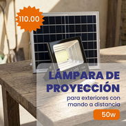 Lámpara de proyección led solar - Img 56124108