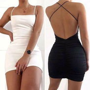 vestido corto de mujer - Img 55973022
