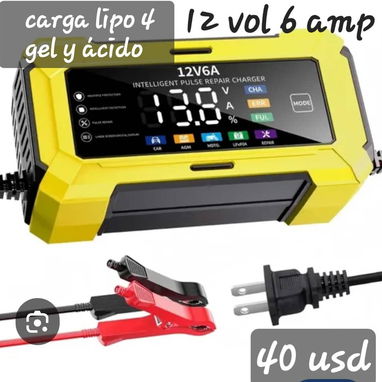 Inteligentes 12 vol cargadores de carro para gel ,ácido lipo4 y reparan la batería 6amp,10 amp, 20 amp y 40 amp nuevos - 2/5
