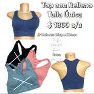 Tops ideales para en gimnasio. Varios colores - Img 51890833
