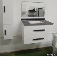 Mueble con lavamanos nuevos en caja importados - Img 56460412