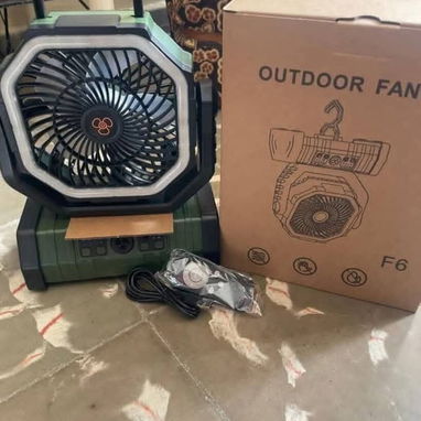 Ventilador F6 Recargable. Batería de Litio. 58 horas - Img 126267428