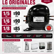 Compresor LG 1/5, 1/6, 1/8 Compresor de refrigeracion - Img 57740509