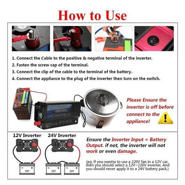 kit de inversor con cargado de 12v-120v-50802510 - Img 100322823