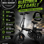 Bicicletas electricas plegable 💲4️⃣5️⃣0️⃣ USD - Img 57808698