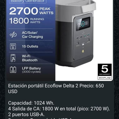 Ecoflow en venta - Img 121564377