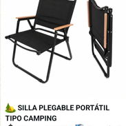 🏕️SILLA PLEGABLE PORTÁTIL TIPO CAMPING* - Img 55177833