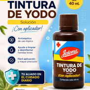Tintura de yodo 40 ml $1200 - Img 55112047