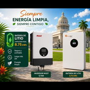 Inversor Must 12kw + batería 8kwh - Img 56380984