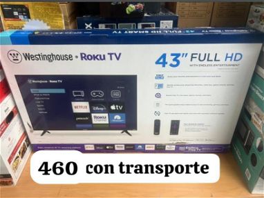 Smart TV Roku TV 43" Full HD con transporte incluido en La Habana - Img main-image-45635277
