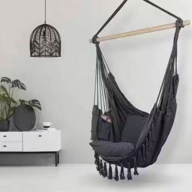 🌺️ Hamacas tipo asiento de estilo bohemio - 4/9