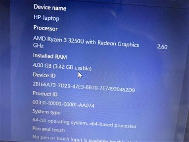 Laptop HP Ryzen 3 en óptimas condiciones - Img 62942526