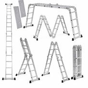 ESCALERA MULTIUSO 3.7M (3 EN 1) CON BASE 2402001 - Img 56818246