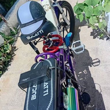 🔥 ¡SE VENDE BICICLETA ELÉCTRICA BUCATTI! 🔥 Detalle: La batería necesita reparación. Se ajusta con dinero en mano. - 3/3