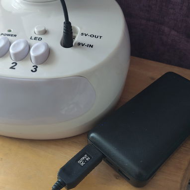 Aquí está la solución para los días sin corriente  en casa, 📦 Cable USB 5V → 9V y 12V - Img 122285778