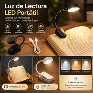 Lamparita LED para lectura nocturna recargable. - Img 57550129