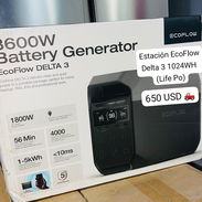#ECOFLOW DELTA 3 1024Wh , 3600W pico ✅ acepta batería extra y panel solar ☀️ - Img 57685634