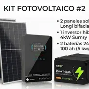 Kit Fotovoltaico #2 con montaje incluido - Img 58459265