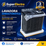 Lavadora semiautomatica Milexus negra 7 kg - Img 56762379