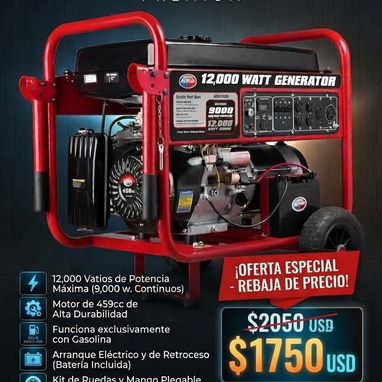 ❗️Rebajas❗️  Plantas de gasolina y gas de varios modelos y de las mejores marcas - 10/10