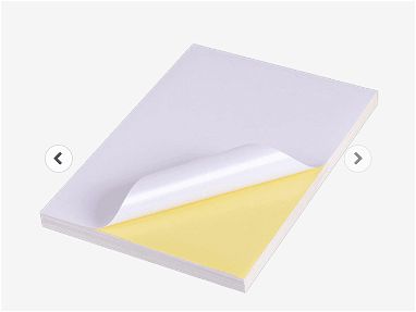 Vendo papel de pegatina blanco mate o papel autoadhesivo - Img main-image
