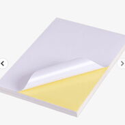 Vendo papel de pegatina blanco mate o papel autoadhesivo - Img 45125719