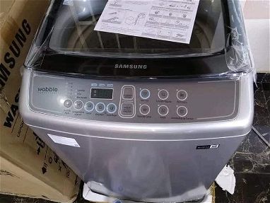 Lavadora Samsung d 9kilos d acero inoxidable - Img 66849920