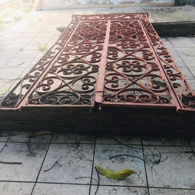 Reja colonial de hierro - 3/3