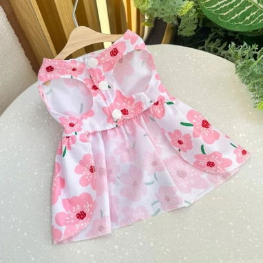 Vestido con Lazo para Mascotas / Tallas XS-S-L - 2/5