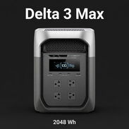 Delta 3 Max 2048Wh nueva: 2400W continuos para tu hogar - 1,199 USD - Img 57661908