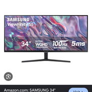 Monitor Samsung 34" 4K ULTRA WQHD 100Hz 5MS - Img 58245325