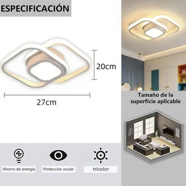 Lampara de techo diseño moderno, 45 usd - Img 123053161