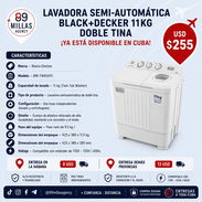 Lavadora semiautomática - Img 56423197