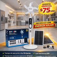 ventilador recargable pedestal - Img 54567862