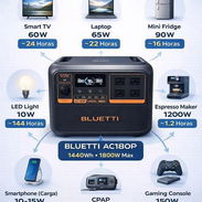 Gran rebaja!! BLUETTI AC180P!! (VERSIÓN PREMIUM) 800 usd - Img 54351280