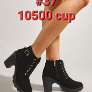 Botas negras de mujer con y sin tacón,  tacones y sandalias. Todo #36 y 37 solamente.  Precios en las fotos - Img 45531252