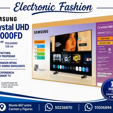 ✅TELEVISOR SMART TV ROYAL 32 PULGADAS" 135USD 43 PULGADAS 210USD 50 PULGADAS 320USD SAMSUNG 65 PULGADAS 620 55 PULGADA - Img 124152272