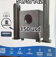 Vendo barra de sonido con subwoofer independiente. - Img 50151378