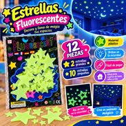 🌟✨ Adornos de Estrellas Fluorescentes – ¡Magia en tu espacio! ✨🌟 - Img 57758473
