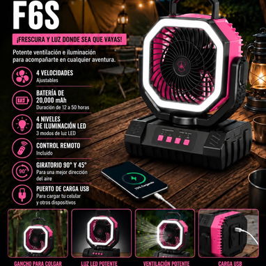 Ventiladores recargables - 2/3