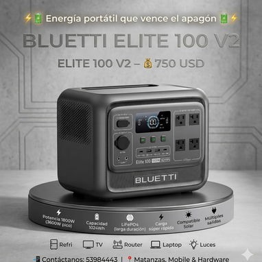 BLUETTI Elite 100 V2 MATANZAS - Img 118206501