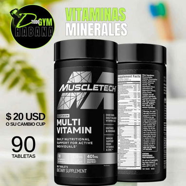 MULTIVITAMINAS Y MINERALES para optimizar tu salud y rendimiento - 5/10