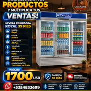 🧊 39 PIES 🧊 NEVERA EXHIBIDOR ROYAL 19 PIES. MENSAJERÍA CON FACTURA Y GARANTÍA. 📲 54833699 - Img 56901652