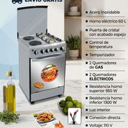 Cocina Híbrida 20" con Horno marca EÒN ✅ - Img 56815644