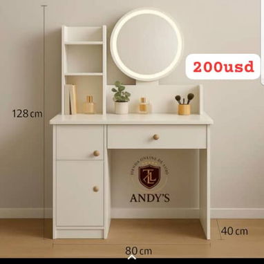 Vanitys, tocador o coqueta, estantes de cocina - 4/4