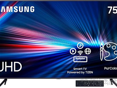 Samsung 75" Smart Crystal UHD 4K TV AU7000 Sellado en su caja! - Img 67072261