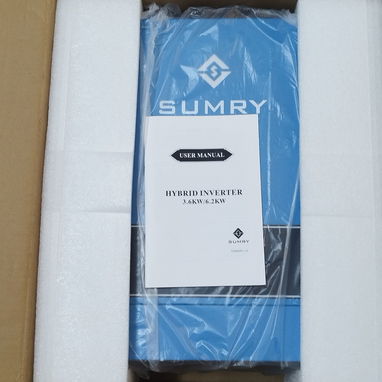 Inversor y Cargador Solar SUMRY, 3600W CC 24V a CA 110V Convertidor de Voltaje Híbrido con Controlador de Carga MPPT de - Img 124544487