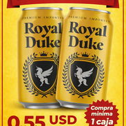 Vendo Cerveza Royal Duke a 0.55 usd o al cambio en mn Compra mínima 1 caja Estamos ubicados en 8 / 21 y 23 Vedado Intere - Img 56665575